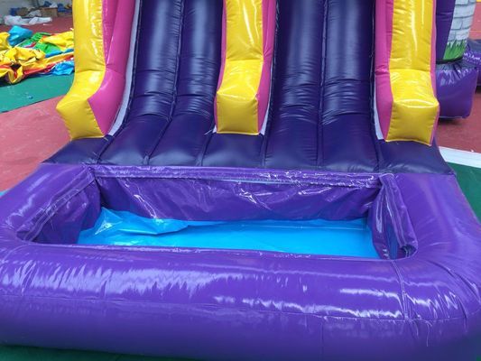 Indoor Children'S Inflatable Jump House Princess Bounce House With Pool